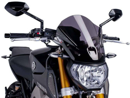 Puig New Generation Touring Windscreen Yamaha MT-09/FZ-09 2013-2016