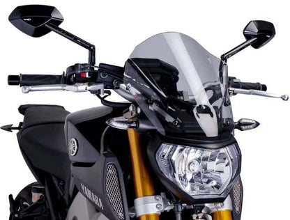 Puig New Generation Touring Windscreen Yamaha MT-09/FZ-09 2013-2016