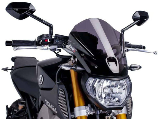 Puig New Generation Touring Windscreen Yamaha MT-09/FZ-09 2013-2016 - Adventure Parts