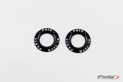 Puig PHB19 Front Fork Sliders - Anodized Aluminum Ring Set