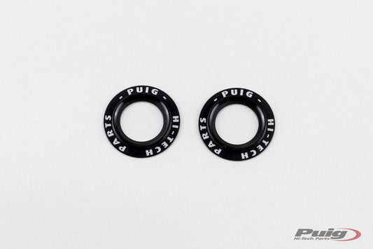 Puig PHB19 Swing Arm Sliders - Anodized Aluminum Ring Set