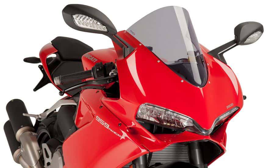 Puig R-Racer Windscreen Ducati Panigale 959 2016-2019, 1299 2015-2017