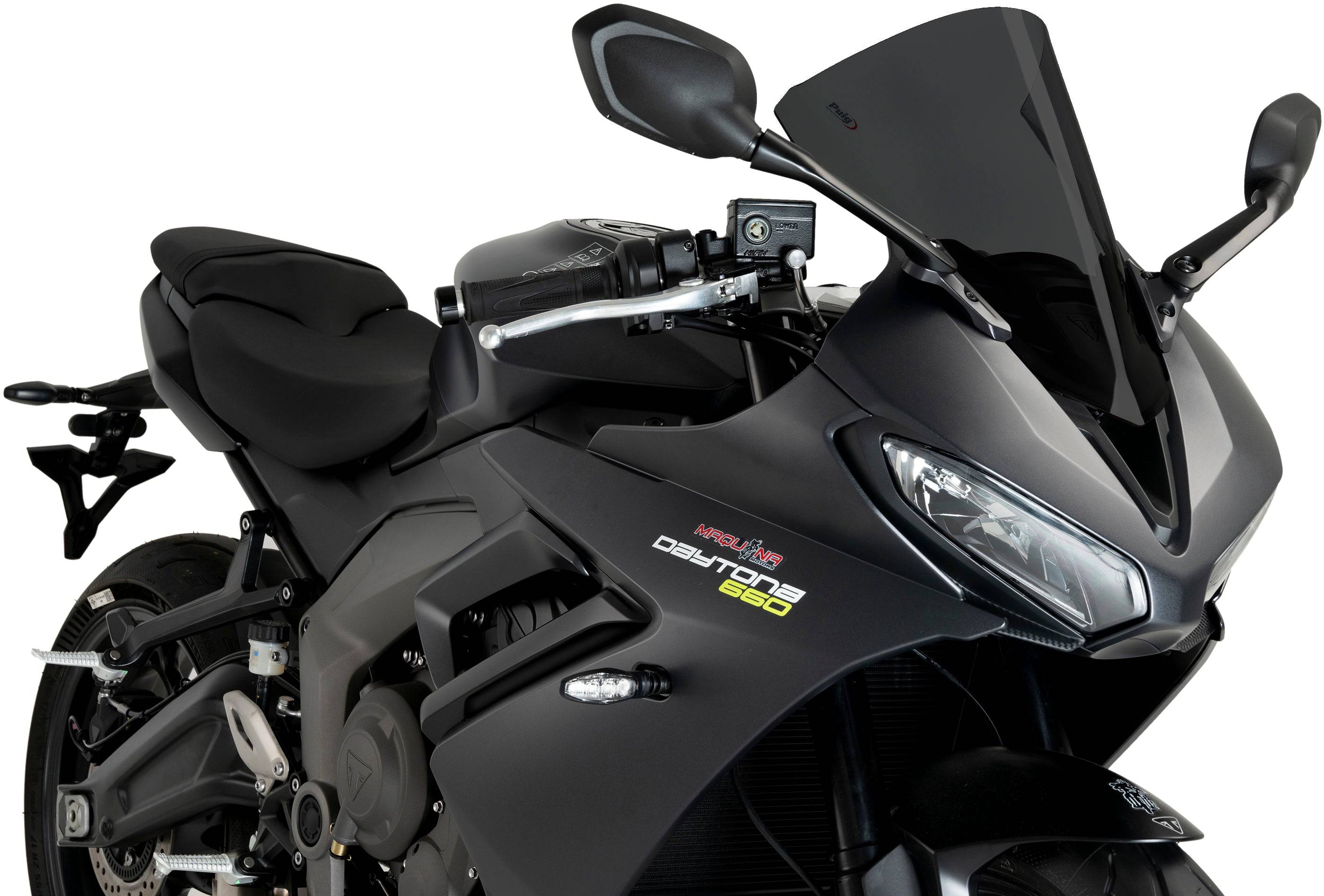 Puig R Racer R9 Windscreen Puig R-Racer Windscreen Triumph Daytona 660 2024-2025