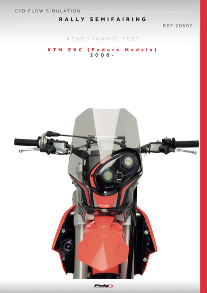 Puig Semifairing Rally KTM 125EXC 2005-2024