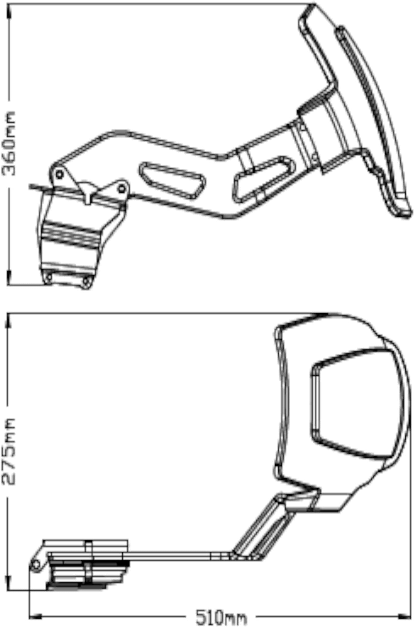 Puig Single Swing Arm Fender BMW F750GS F800GS F850GS 2018-2024 Matt Black