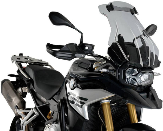 Puig Touring Plus Windscreen w/ Visor BMW F750GS/F800GS/F850GS 2018-2024 - Adventure Parts