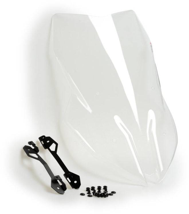 Bulle Pare-brise Touring Pour BMW S1000XR / M1000XR (2020-2025) – Déflecteur De Vent Gris En Acrylique 4 Mm – Réduit La Fatigue