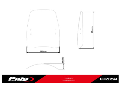Puig Urban Windscreen Vespa Sprint 125 IGET ABS 2020-2024