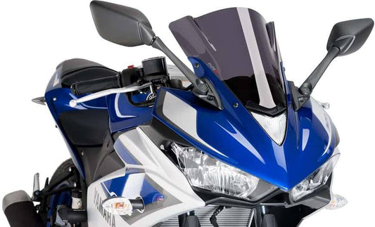 Puig Z-Racing Windscreen Yamaha YZF-R3 2015-2018