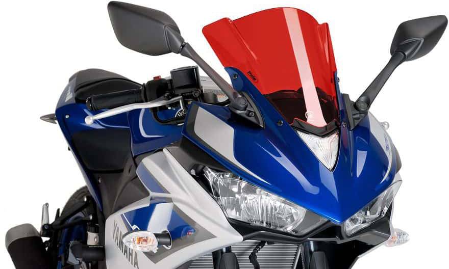 Puig Z-Racing Windscreen Yamaha YZF-R3 2015-2018