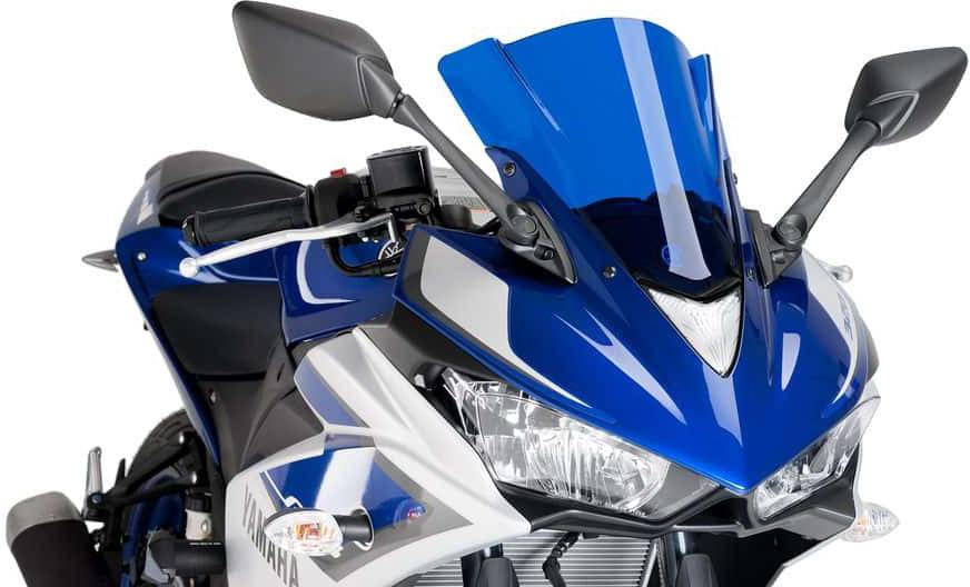 Puig Z-Racing Windscreen Yamaha YZF-R3 2015-2018