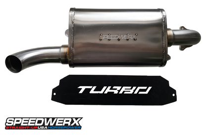 Speedwerx Exhaust Q6 Series Stainless Steel Bolt-On Polaris RZR PRO XP 2020-2025