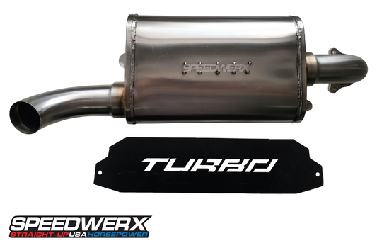 Speedwerx Exhaust Q6 Series Stainless Steel Bolt-On Polaris RZR PRO XP 2020-2025