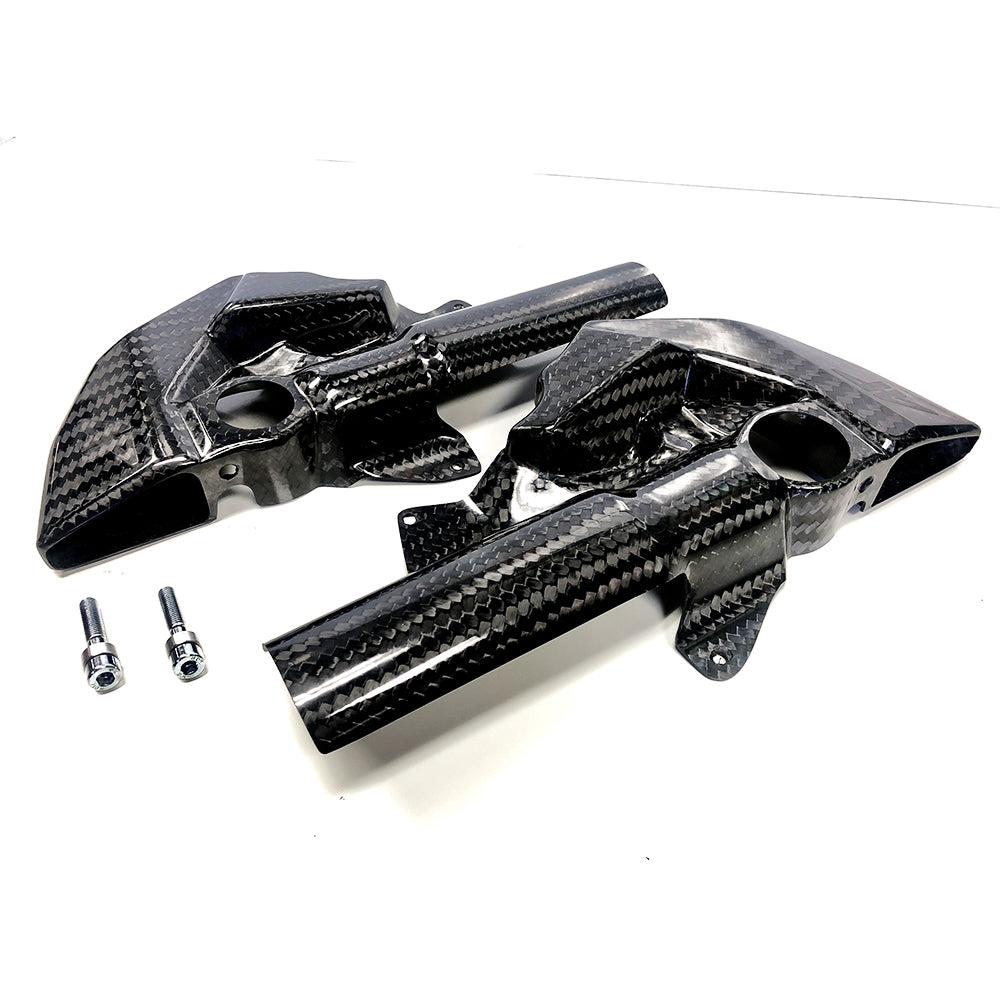 Hotbodies Racing Carbon Fiber Brake Cooling Ducts Yamaha YZF-R1 2015-2024 - Adventure Parts