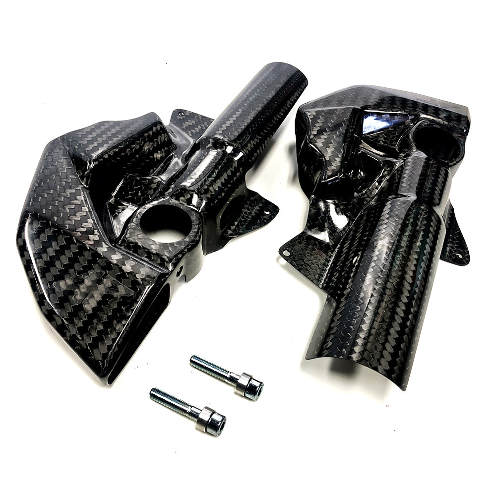 Hotbodies Racing Carbon Fiber Brake Cooling Ducts Yamaha YZF-R1 2015-2024 - Adventure Parts