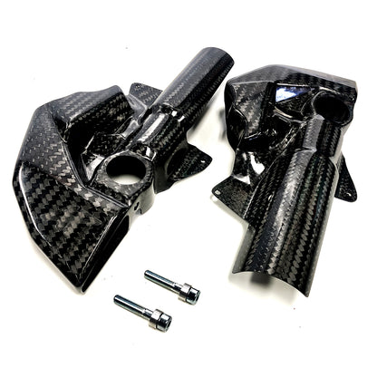 Hotbodies Racing Carbon Fiber Brake Cooling Ducts Yamaha YZF-R1 2015-2024 - Adventure Parts