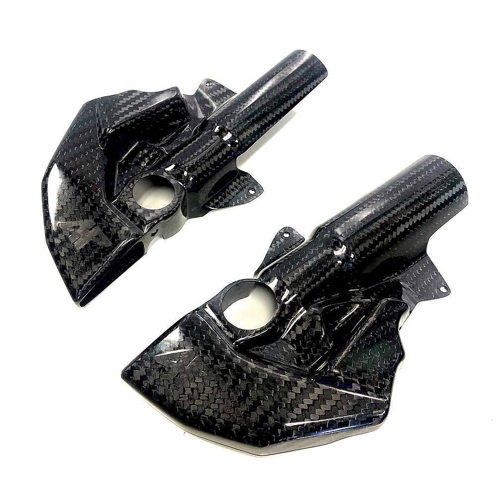 Hotbodies Racing Carbon Fiber Brake Cooling Ducts Yamaha YZF-R1 2015-2024 - Adventure Parts