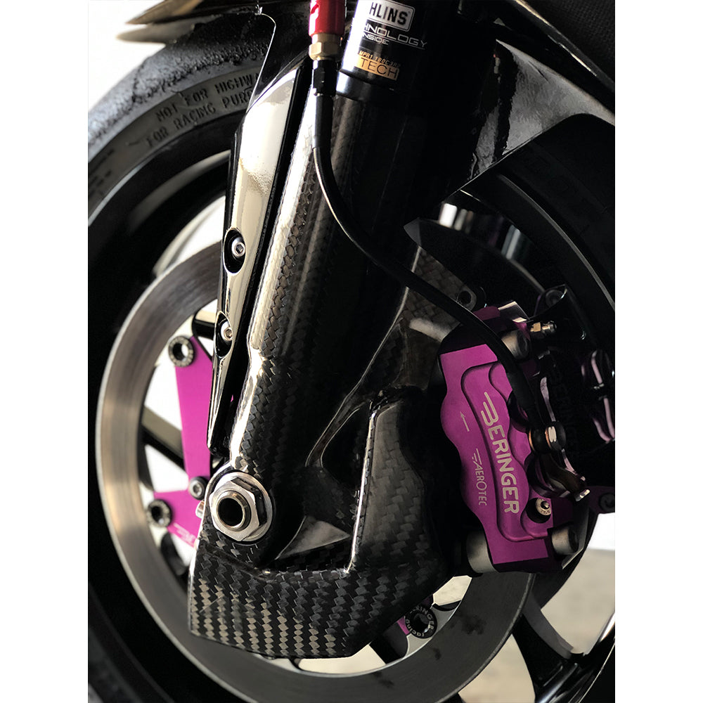 Hotbodies Racing Carbon Fiber Brake Cooling Ducts Yamaha YZF-R1 2015-2024 - Adventure Parts