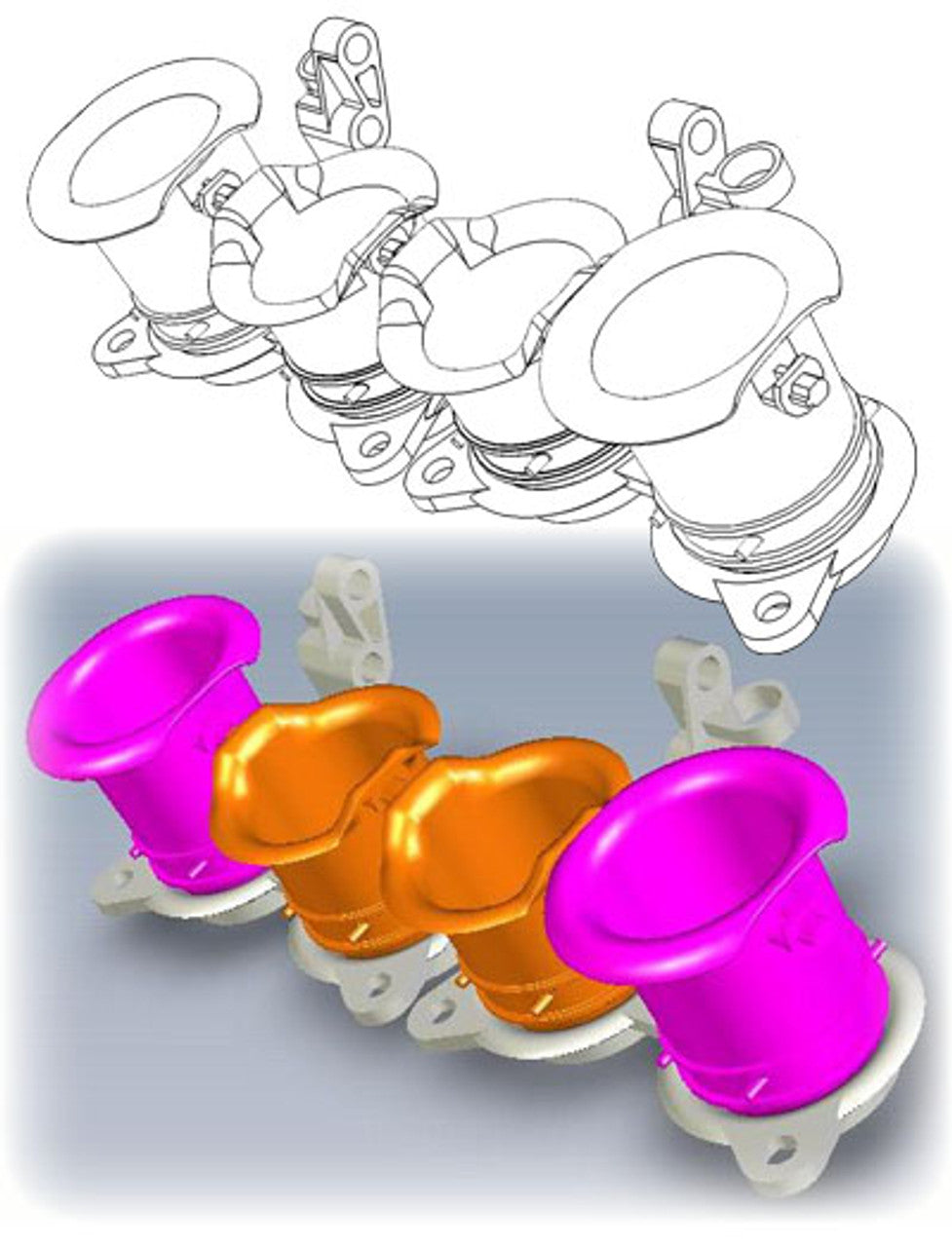 Graves Motorsports WORKS Velocity Stacks Yamaha R6 2008-2022+