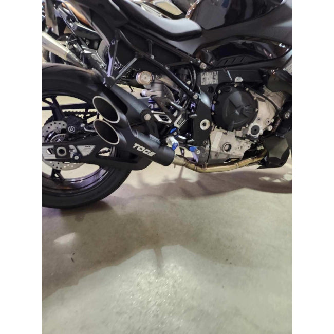 60mm Slip-On Muffler Exhaust Tip For BMW S1000RR (2019-2025) & S1000R/M Models