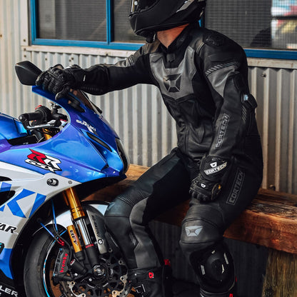 Cortech Revo Sport Air Men's 1-Piece Leather Suit - Adventure Parts