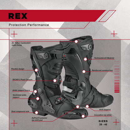 SIDI Rex Air Motorcycle Boots - Adventure Parts