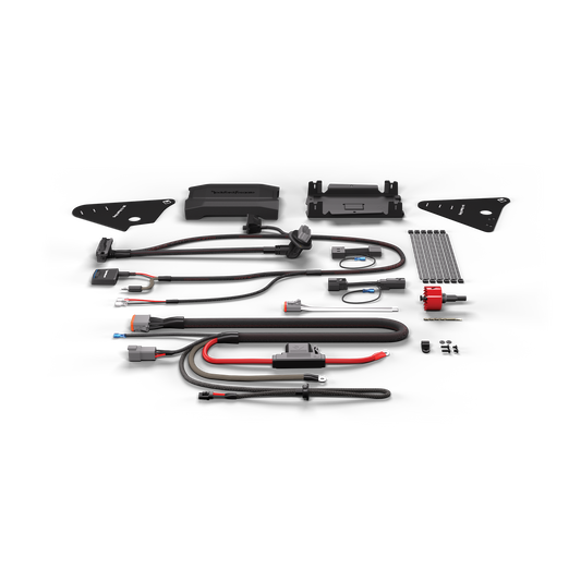 Rockford Fosgate Complete Amp Install Kit Harley-Davidson Road King (Gen-2) Select 1998+