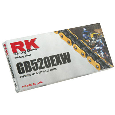 RK 520EXW Gold XW-RING Chain Yamaha IT125 1976-1990