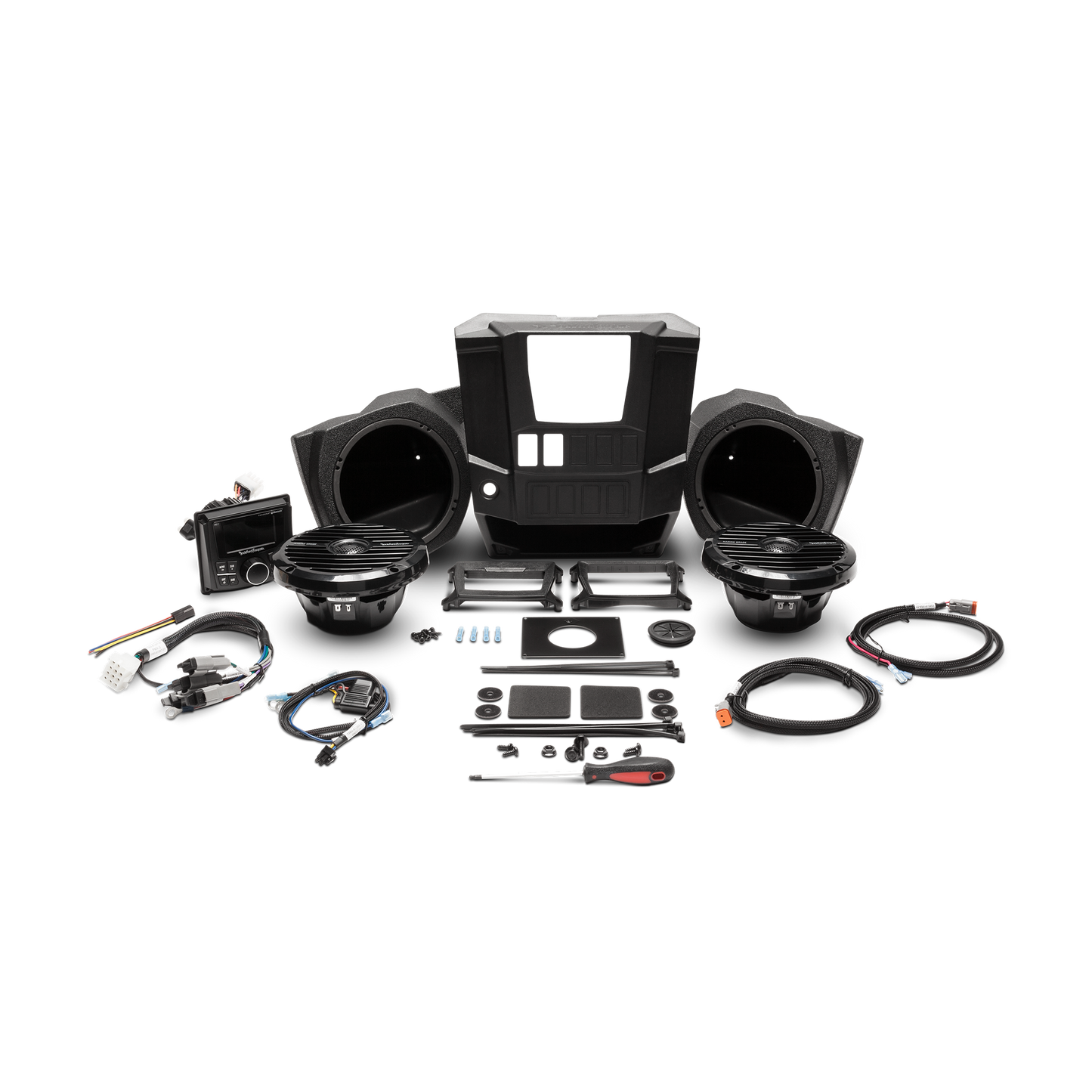 Rockford Fosgate Stereo and front lower speaker kit Polaris RANGER® models (Gen-1)  2015-2017