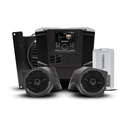 Rockford Fosgate 400 watt stereo, front lower speaker, subwoofer kit Polaris RANGER® models (Gen-1) 2015-2017