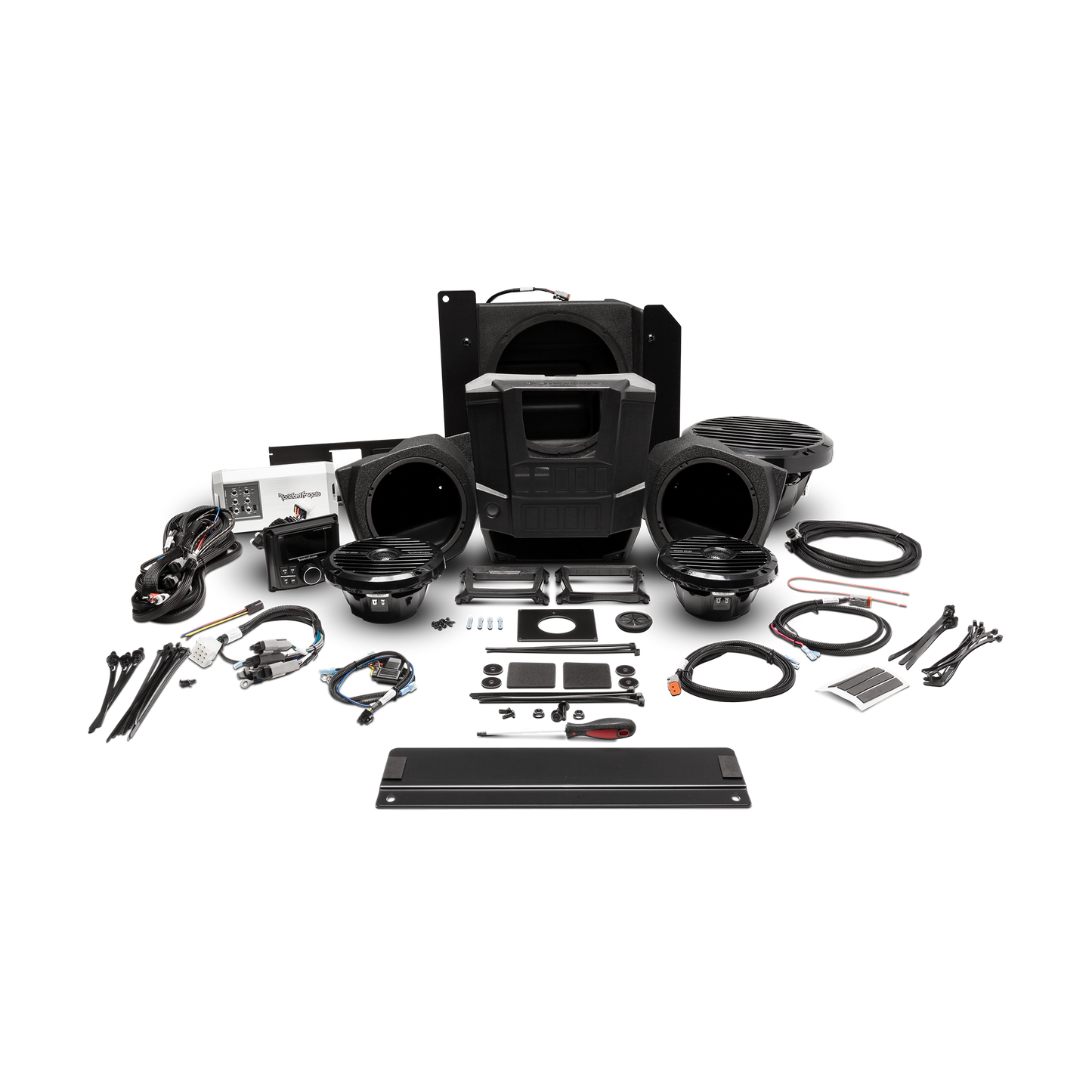 Rockford Fosgate 400 watt stereo, front lower speaker, subwoofer kit Polaris RANGER® models (Gen-1) 2015-2017