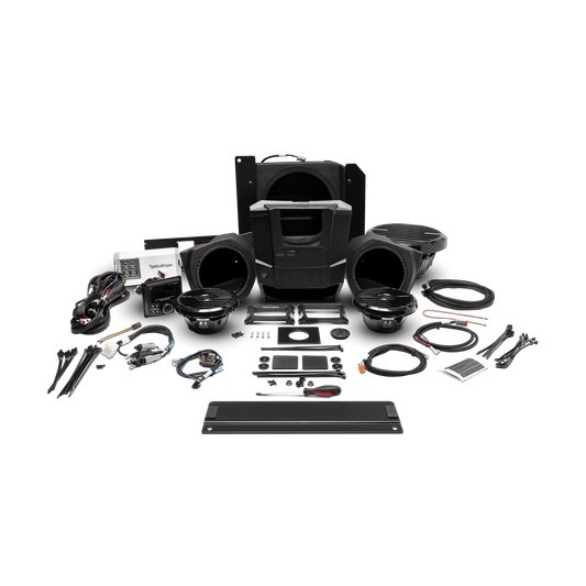Rockford Fosgate 400 watt stereo, front lower speaker, subwoofer kit Polaris RANGER® models (Gen-1) 2015-2017