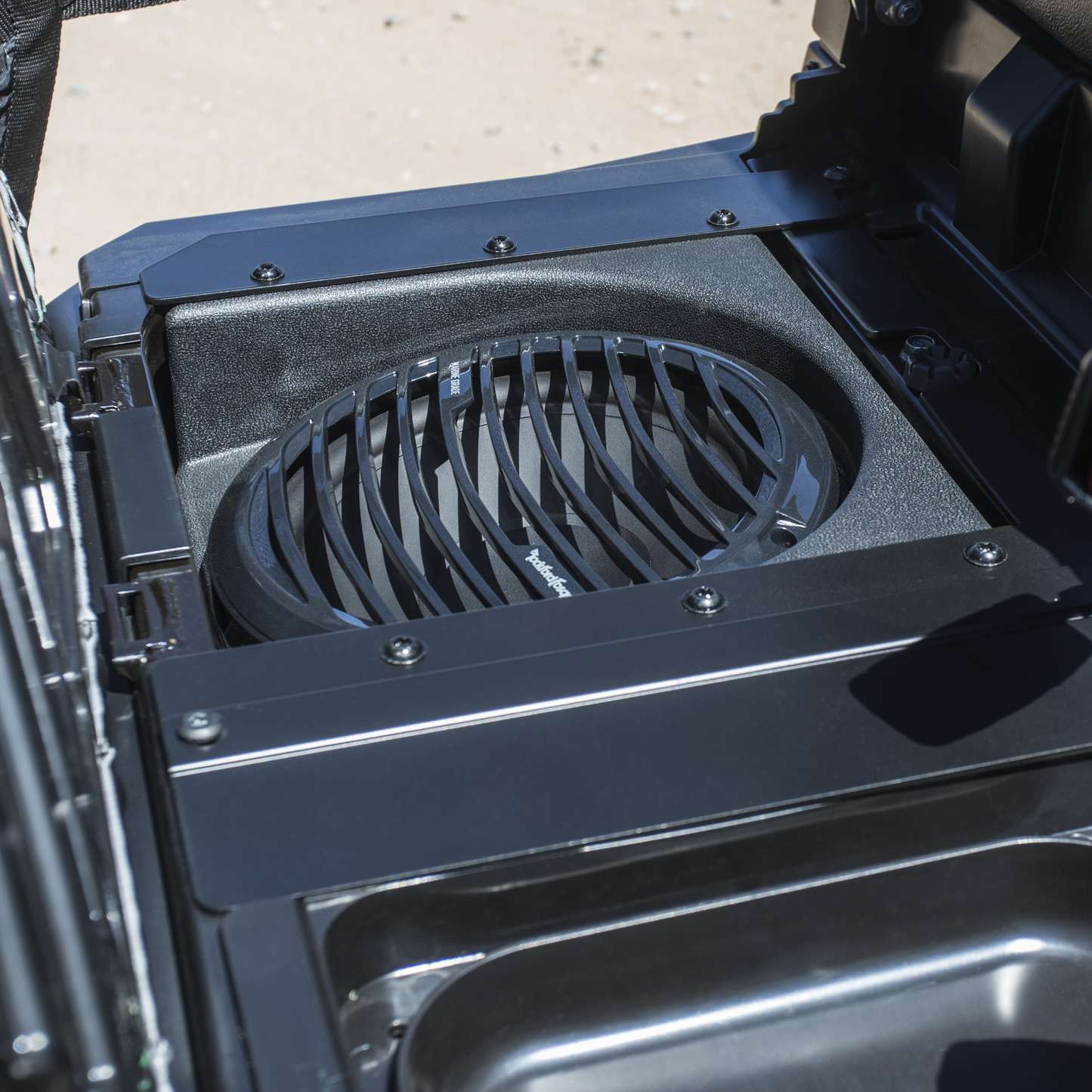 Rockford Fosgate 400 watt stereo, front lower speaker, rear speaker, subwoofer kit Polaris RANGER® models (Gen-1) 2015-2017