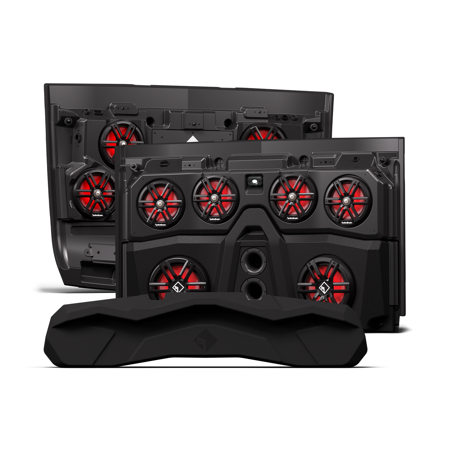 Rockford Fosgate Front & Rear Audio Roof for Select Polaris Ranger Crew Models 2018+