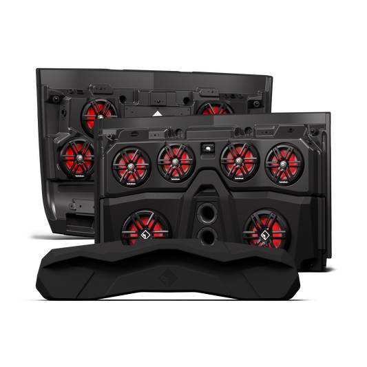Rockford Fosgate Front & Rear Audio Roof for Select Polaris Ranger Crew Models 2018+