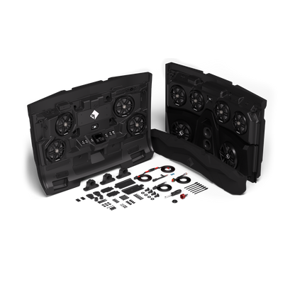 Rockford Fosgate Front & Rear Audio Roof for Select Polaris Ranger Crew Models 2018+