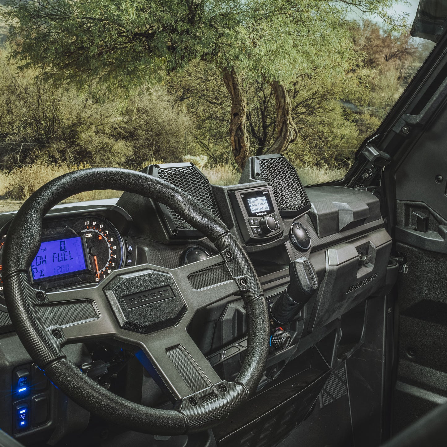 Rockford Fosgate Stage-1 All-In-One Audio System Polaris Ranger, Bobcat Models (Gen-2) 2018-2019+