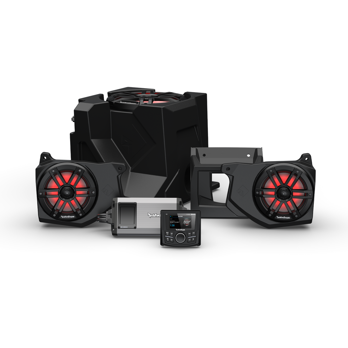 Rockford Fosgate Stage 3 Audio System (Gen-2) Polaris Ranger 2018+