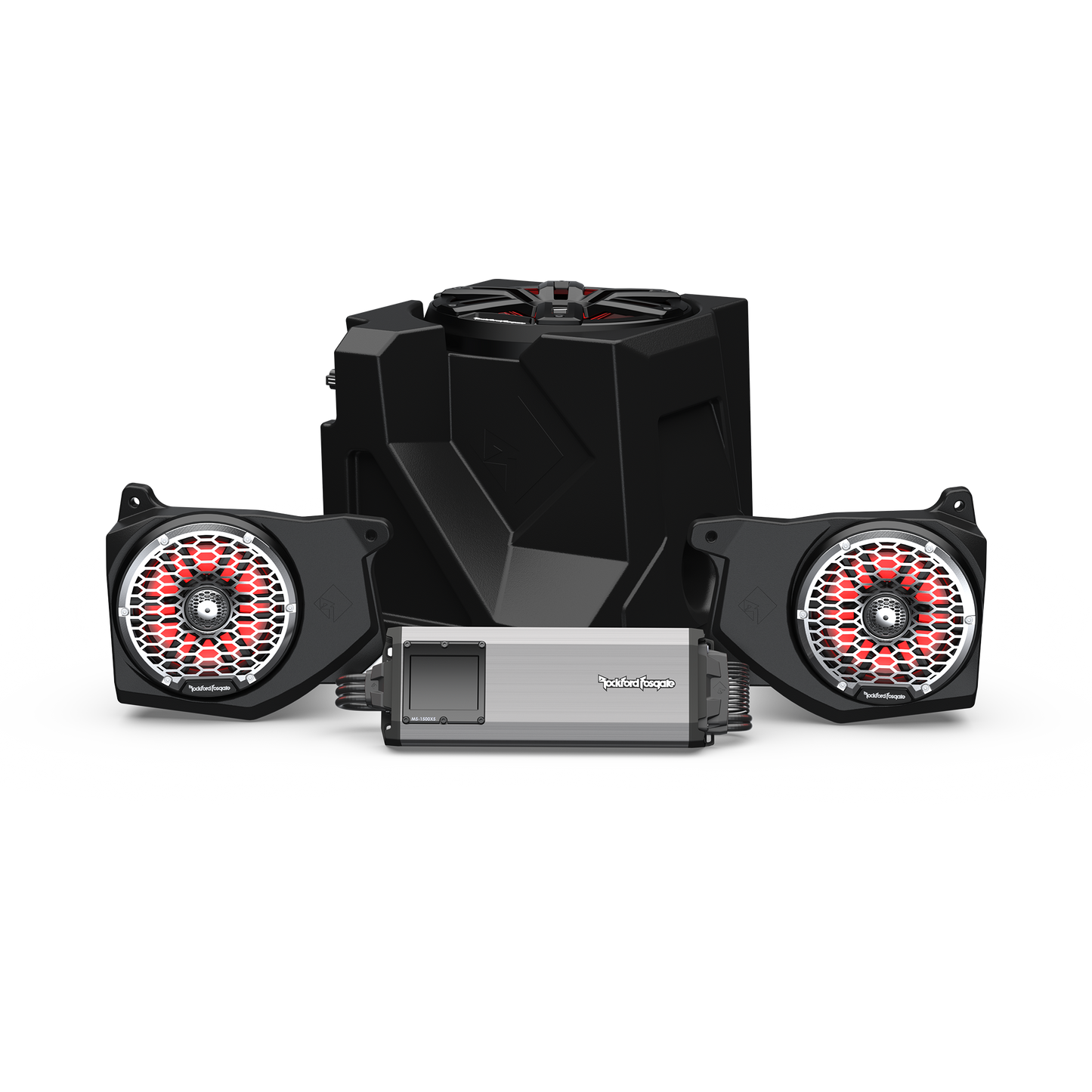 Rockford Fosgate Stage 5 Audio System for Ride Command (Gen-2) Polaris Ranger