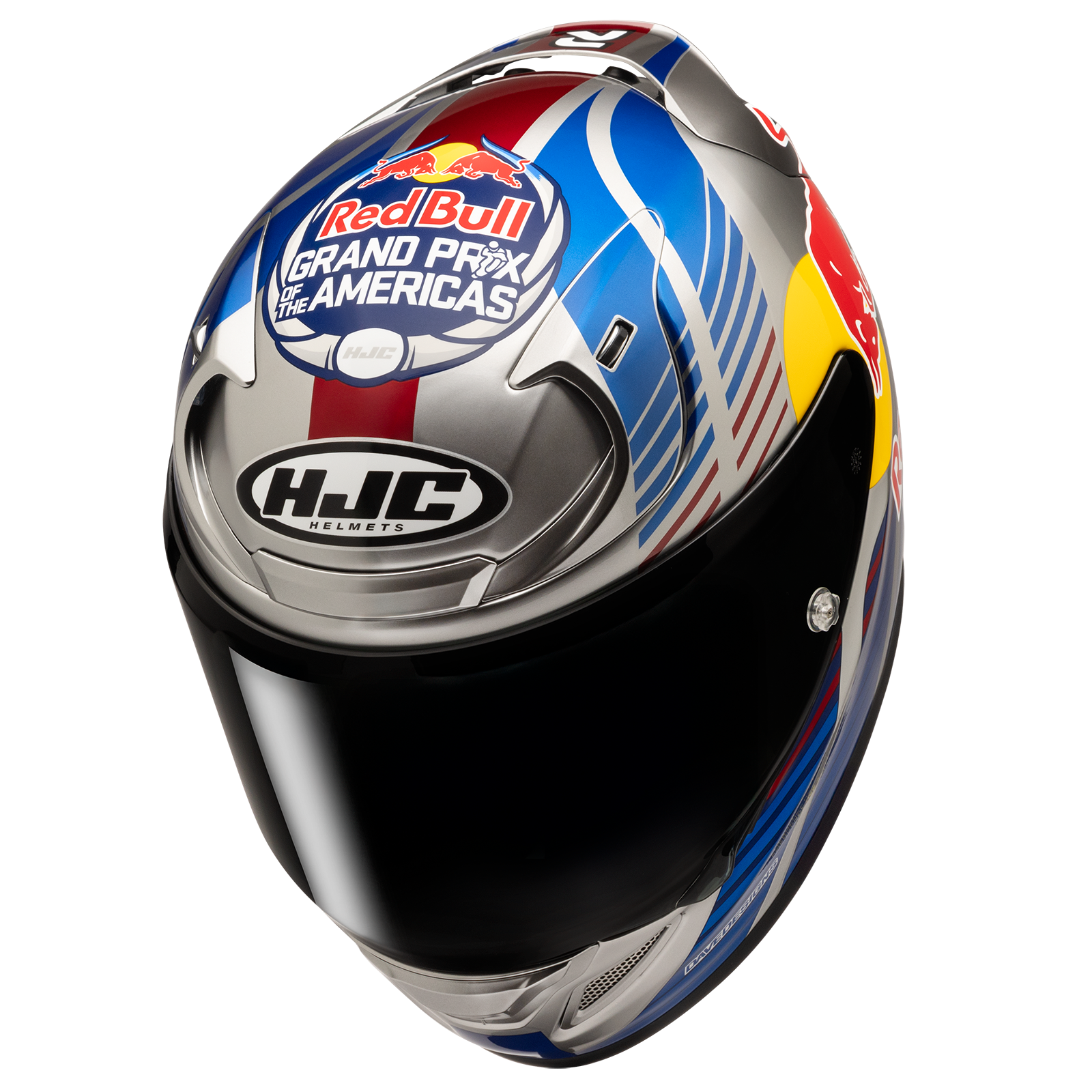 HJC RPHA 12N Red Bull Austin GP 2 Helmet 2XL