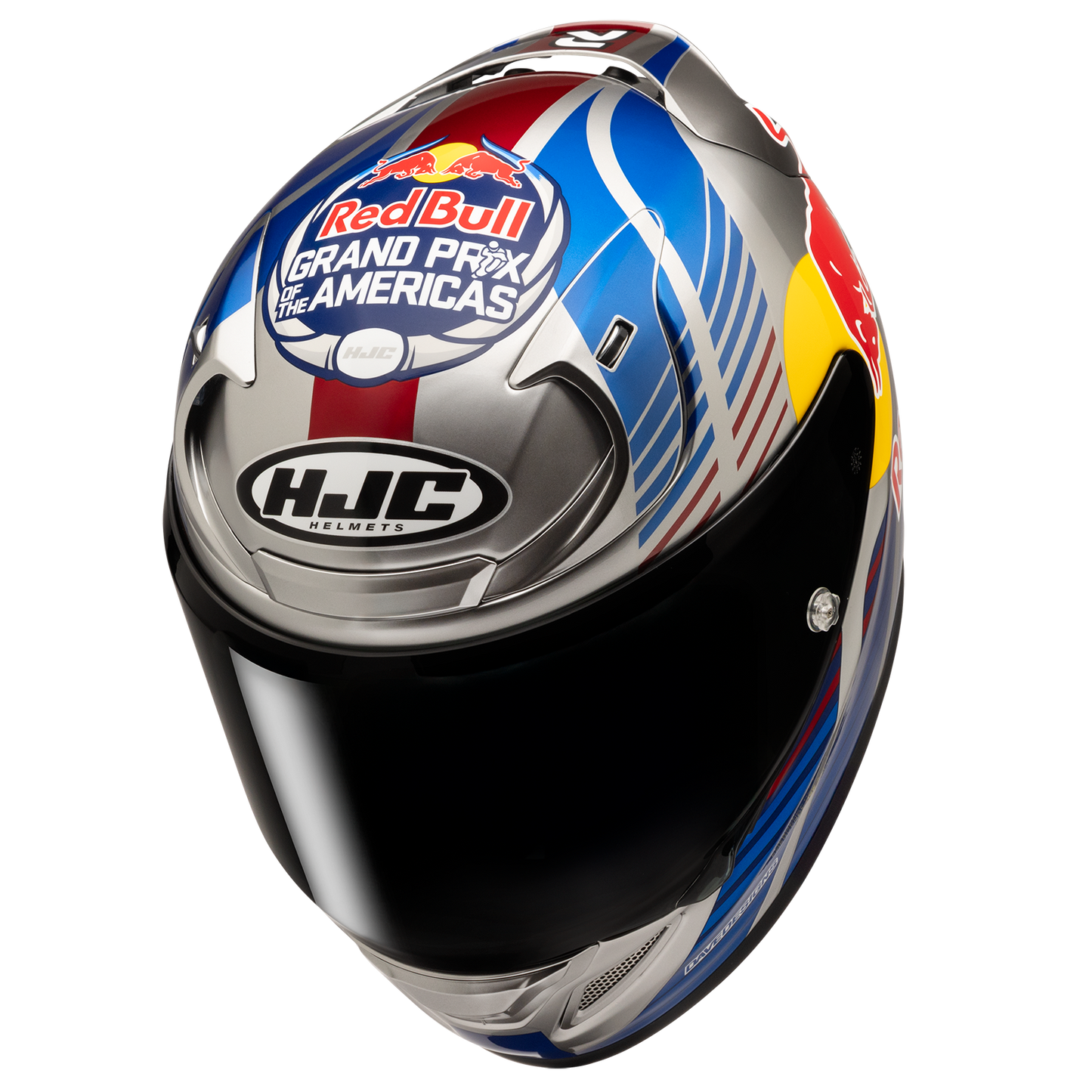 HJC RPHA 12N Red Bull Austin GP 2 Full Face Motorcycle Helmet