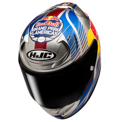 HJC RPHA 12N Red Bull Austin GP 2 Full Face Motorcycle Helmet