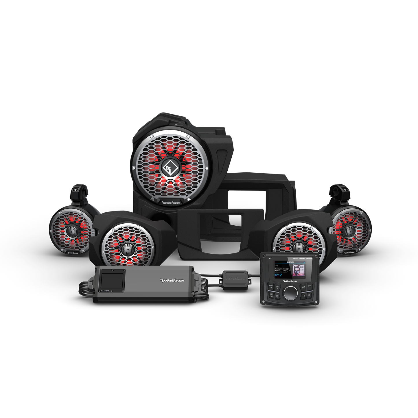 Rockford Fosgate Stage 5 Audio System (Gen-3) Polaris RZR 2014-2023