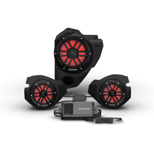 Rockford Fosgate Stage 3 Audio System For Ride Command (Gen-3) Polaris RZR 2014+