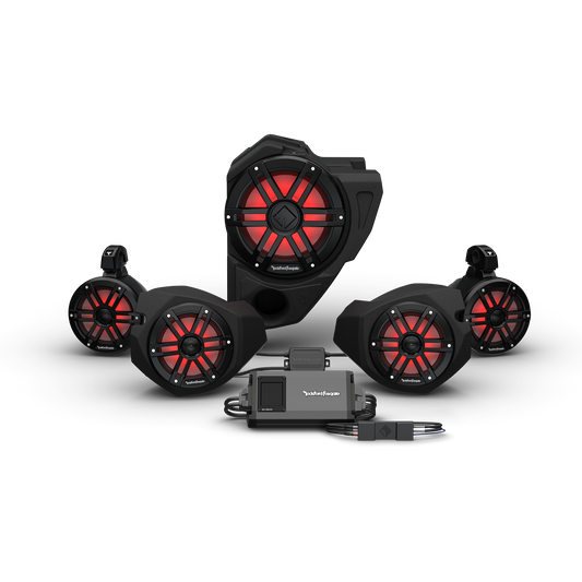 Rockford Fosgate Stage 4 Audio System For Ride Command (Gen-3) Polaris RZR 2014+