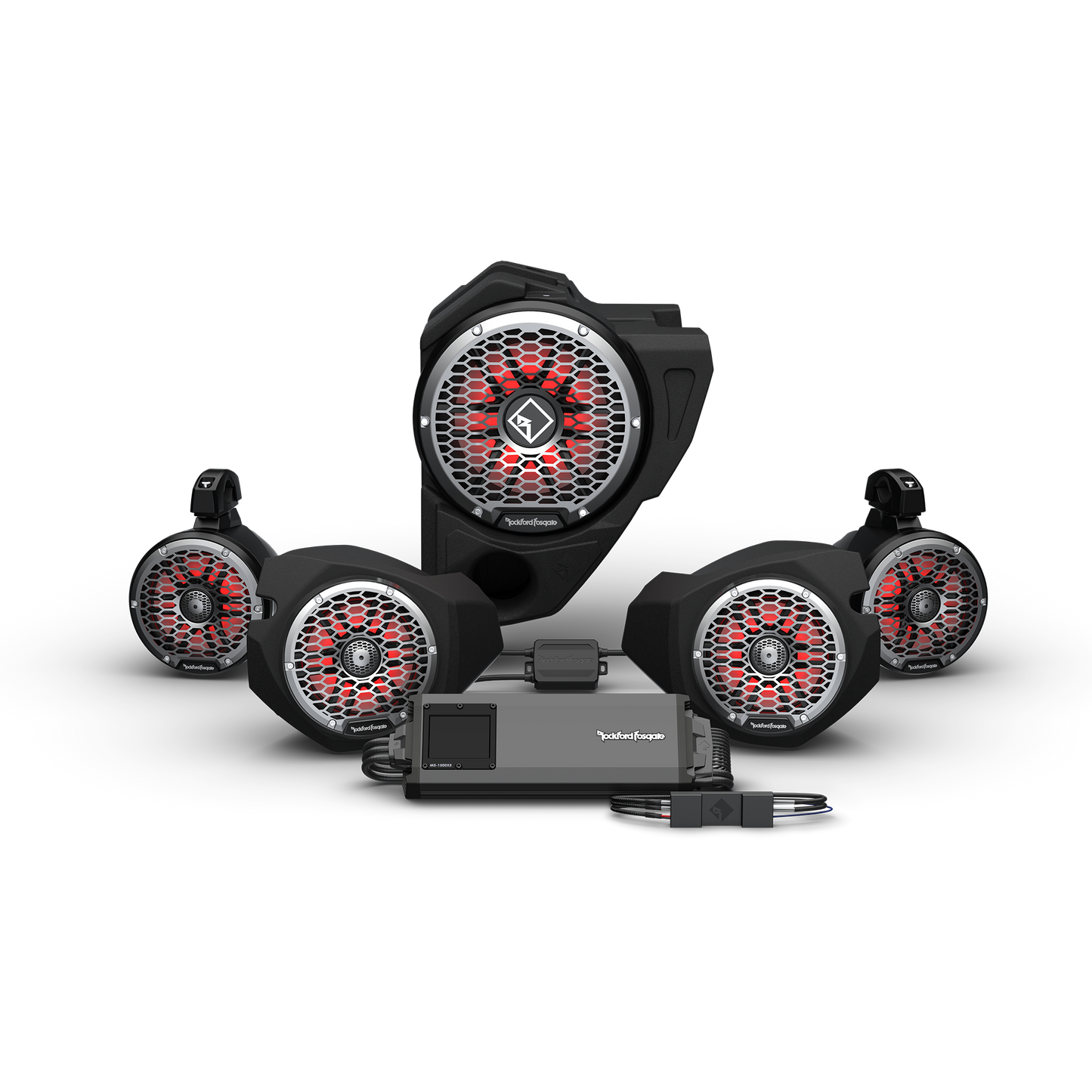 Rockford Fosgate Stage 5 Audio System For Ride Command (Gen-3) Polaris RZR 2014+