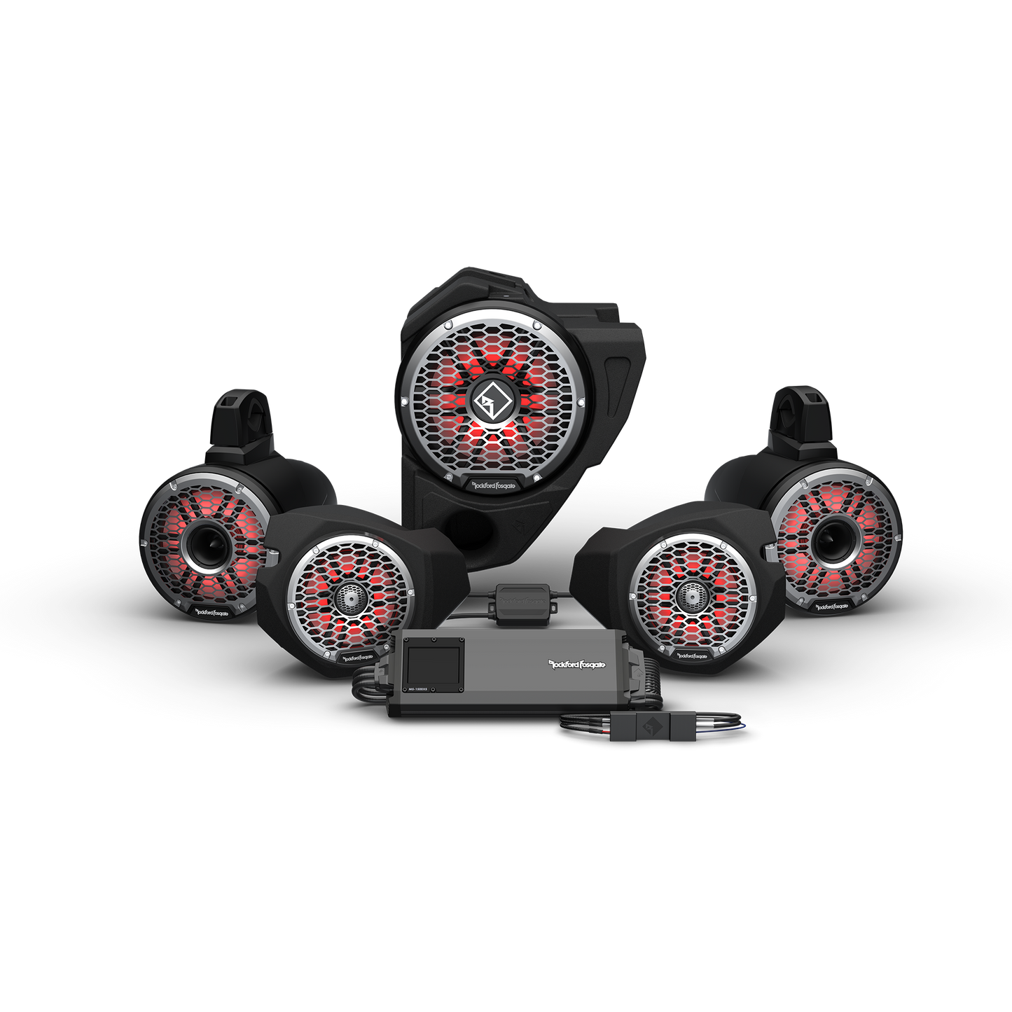 Rockford Fosgate Stage 6 Audio System For Ride Command (Gen-3) Polaris RZR 2014+