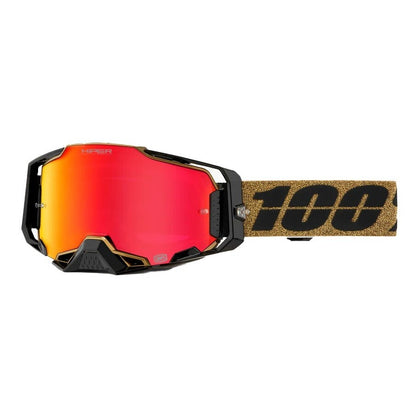 100% Armega Hiper Lens Motorcycle Goggles - Adventure Parts