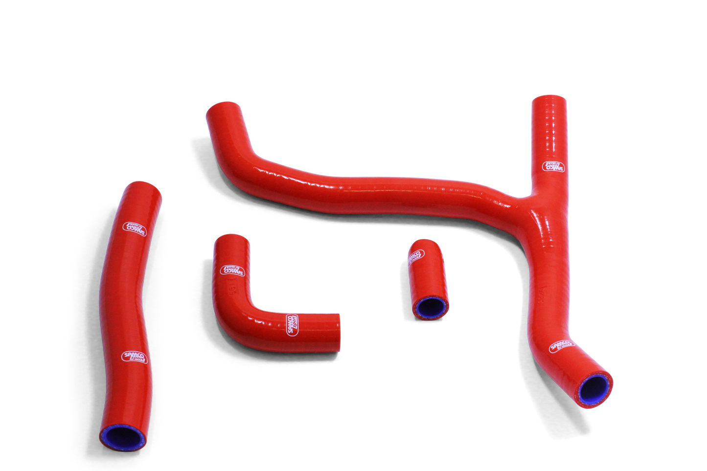 Samco Radiator Hose 4 Piece Kit Honda CRF 450 R (Factory Re-Routing Hose Kit) 2017-2020 - Adventure Parts