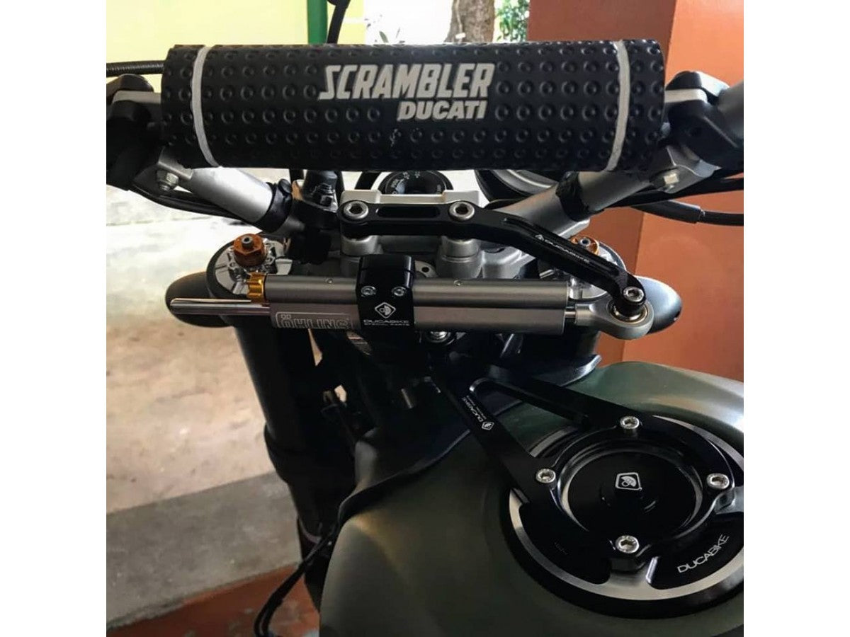 DBK Steering Damper Kit Ducati Scrambler 800 2015-2022 - Adventure Parts